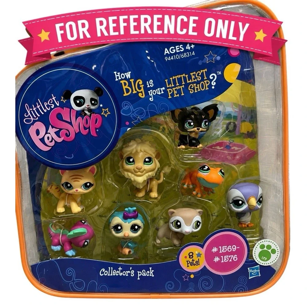 Vintage 2006 LPS Littlest Pet Shop Collector's Pack Complete 8 Pets 1569-1576